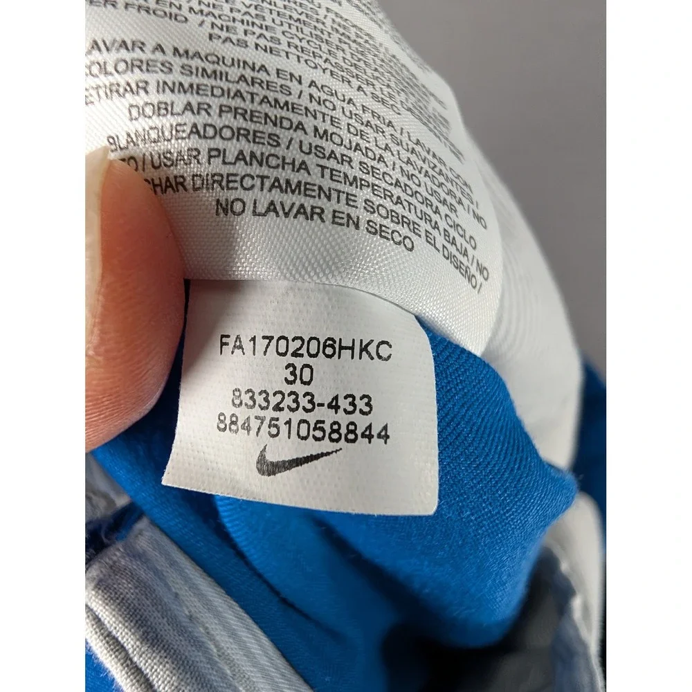 Nike‎ Golf Modern Fit Dri-FIT Blue Shorts 833233-433 Mens 30